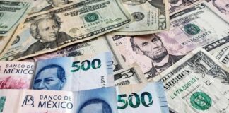 Peso mexicano pierde 1.59% en la semana frente al dólar Peso mexicano pierde 1.59% en la semana frente al dólar