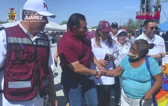 [VIDEO] Lleva Cruz Pérez Cruzada Comunitaria en Riberas del Bravo