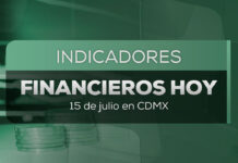 El peso mexicano se fortalece frente al dólar hoy 15 de julio 2026