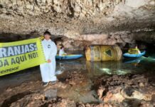 Greenpeace denuncia contaminación en cenotes y pozos de Yucatán