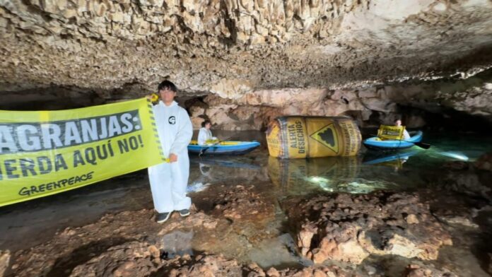 greenpeace-denuncia-contaminacion-cenotes-pozos-yucatan